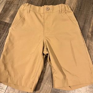 Khaki boy uniform shorts